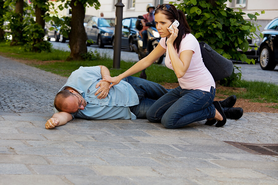 Man on Ground